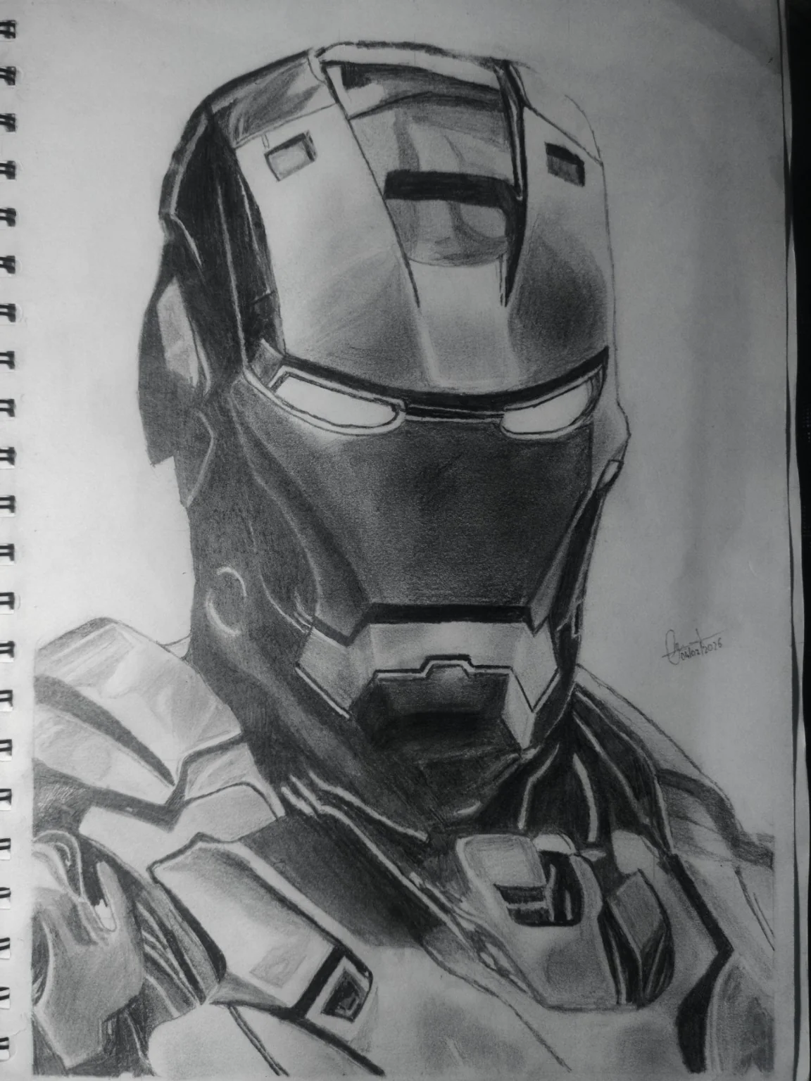 Iron Man character sketch