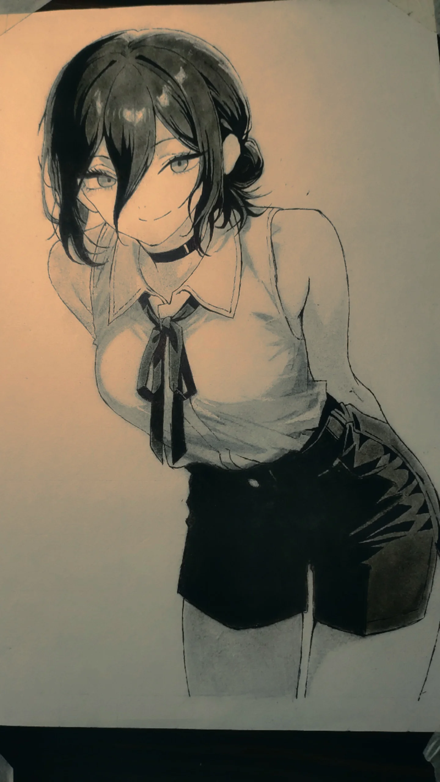 Portrait in saree artwork